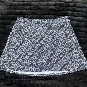 Croft & Barrow Black and White Skirt